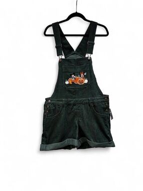 Disney Her Universe Mickey Minnie Halloween Corduroy Overall Shorts- Size 12
